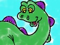 Hra Dinosaur maľovanky  online