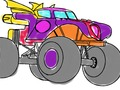 Hra Omaľovánka Monster Truck  online