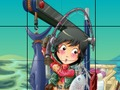 Hra Rybárske posuvné puzzle  online