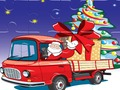 Hra Santa Trucks Jigsaw online