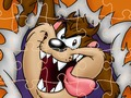 Hra Kreslené halloweenske puzzle  online
