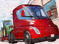 Hra Tesla Truck Jigsaw online