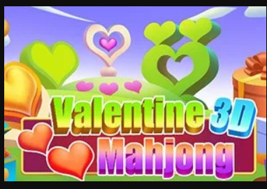 Hra Valentín 3d Mahjong online