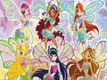 Hra Winx Nájdenie čísel  online