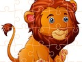 Hra Divoké Zvieratá Puzzle  online