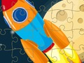 Hra Kozmická loď Jigsaw  online