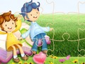 Hra Deti Cartoon Jigsaw  online