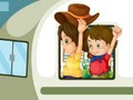 Hra Rodina Cestovanie Jigsaw  online