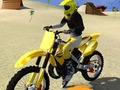 Hra Moto pláž online