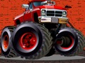Hra Crazy Monster Trucks Puzzle online