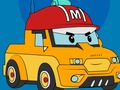 Hra Omaľovánka Robocar Poli  online
