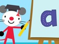 Hra Arty Mouse sa učí ABC online