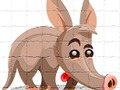 Hra Puzzle výzva: mravčiar  online