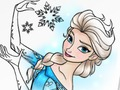 Hra Úžasná princezná omaľovánky  online