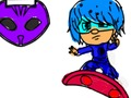 Hra Späť do školy: Mask Boy Boy Coloring  online