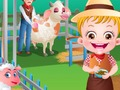 Hra Prehliadka farmy Baby Hazel  online