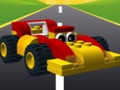 Hra Puzzle s autami Lego  online