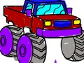 Hra Späť do školy: Monster Truck Coloring  online