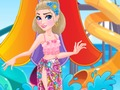 Hra Princezná Eliza ide do aquaparku  online