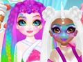 Hra Slečna očarujúca účes Unicorn  online
