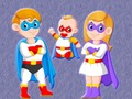 Hra Jigsaw Super Hero Family  online