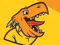 Hra Omaľovánka dinosaura bojovníka  online