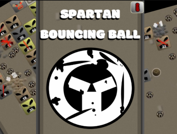 Hra Spartan skákací lopta online