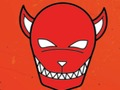 Hra Halloween maska u200bu200bomaľovánky  online