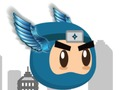 Hra Flappy superhrdina namočený online