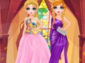 Hra Puzzle Princezná a Anjeli Nový vzhľad  online