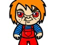 Hra Scary Boy Omaľovánky  online
