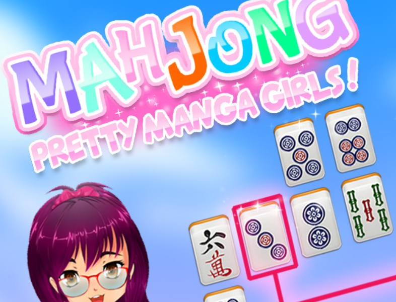 Hra Mahjong Pretty Manga Girls online