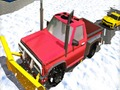 Hra Zimné snehové pluhy Jeep Driving  online