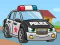 Hra Policajné automobily online