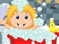 Hra Jigsaw detská kúpeľ  online