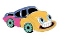 Hra Funny Cars: Omaľovánky pre deti  online