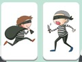 Hra Pamäť policajtov N Robbers  online