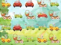 Hra Bunny Driving Cars Match 3 online