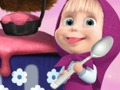 Hra Dash na varenie Masha & Bear  online