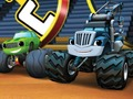 Hra Blaze and Monster Machines Word Odkazy  online