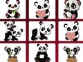 Hra Roztomilý Panda Memory Challenge  online