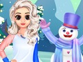 Hra Princezná Zimný štýl  online