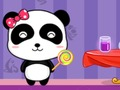 Hra Štúdio miešania farieb Baby Panda  online