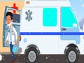 Hra Ambulancia Trucks Jigsaw  online
