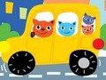 Hra Roztomilé zvieratá s rozdielom v automobiloch  online