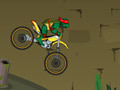Hra Ninja Turtle Bike  online