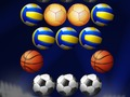 Hra Bublinkový strelec zlatý futbal online