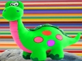 Hra Roztomilá skladačka dinosaura  online