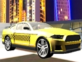 Hra Moderný mestský taxi simulátor  online