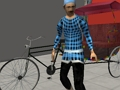 Hra Simulátor mestského cyklu Rickshaw  online
